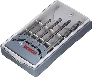 Bosch 5pc CYL-3 set (4-8) Concrete Drill Bit for rotary drills, impact drills| Model: 2607017080