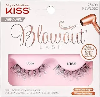 KISS Blowout Eye Lash KBWL06C ، Updo ، 1 زوج