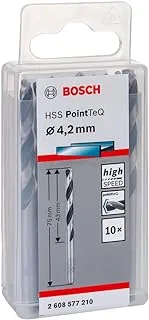 Bosch Pack Of 10 Metal Twist Drill Bits - 2608577210