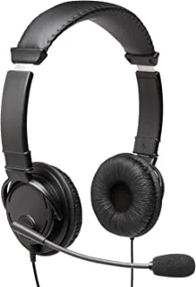 Kensington Hi-Fi Headphones With Microphone (K97603Ww), Black, Universal, Wired