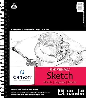 Canson SKETCH UNVSL 11X14/100(6