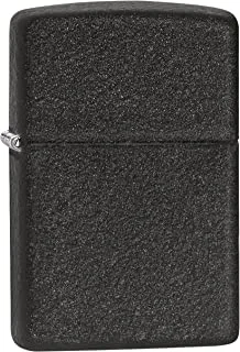 Zippo Black Crackle Lighter