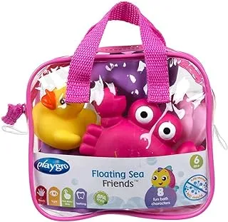 Playgro Floating Sea Friends (Pink) - Fully Sealed, Pack Of 1