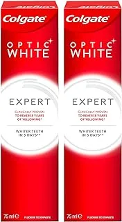 Colgate Optic White Expert Whitening Toothpaste 75ml Pack of 2