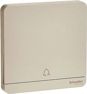 Schneider Electric AvatarOn, 1 Gang, Push-Button for Doorbell, 10A 250V, Wine Gold, E8331BPL1_WG