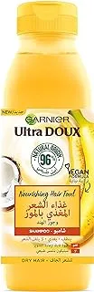 Garnier Ultra Doux Nourishing Banana Hair Food Shampoo For Dry Hair 350ml