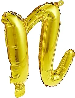 The Party Popper Script Lettern' Foil Balloon, Gold¬†