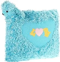 iBed home Children's Velour Decorative Cushion - 45x45cm, Blue,Blue