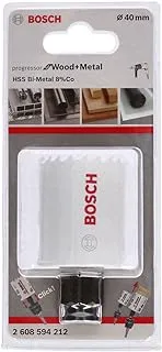 Bosch Professional 2608594212 منشار الثقب للخشب والمعدن (الخشب والمعدن ، Ã˜ 40 مم ، ملحقات المثقاب)