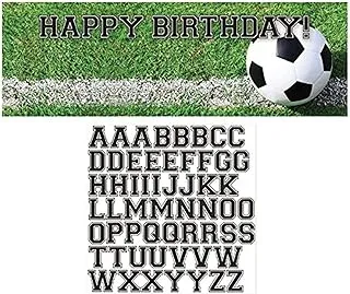 Creative Converting Sports Fanatic Soccer Giant Party Banner With Stickers, 60-Inch