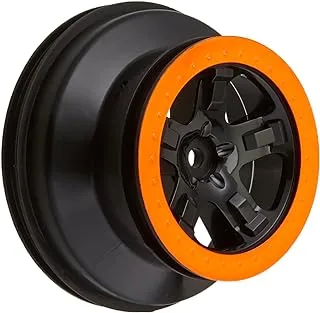 Traxxas Wheels Sct Bead Lock Style Dual Profile, Black/Orange, Tra5868X