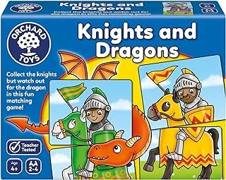 لعبة Orchard Toys Knights and Dragons Board