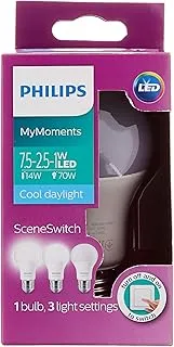 Philips Led Sceneswitch A60 3S 7.5-70W E27 6500K Cooldaylight