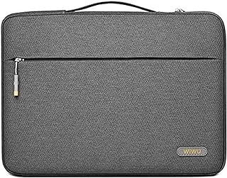 WIWU Pilot Water Resistant High-Capacity Laptop Sleeve Case, Grey - 14