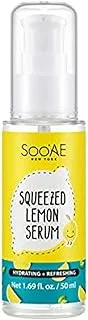 Soo'Ae New York. Squeezed Lemon Brightening Face Serum. Dark Spot & Acne Scar Remover. Made In Korea 50Ml