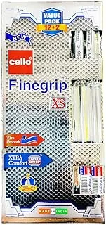 قلم تشيلو FINEGRIP XS BALL 0.7 مم صندوق 12 قطعة + قطعتين أزرق