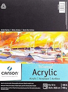 Canson MONTVAL ACRYLIC PPR 9X12 (6)