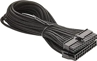 SilverStone Technology Silverstone Tek Sleeved Extension Power Supply Cable With 1 X Motherboard 24-Pin Connector (Pp07-Mbb)