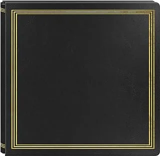 Large Magnetic Page X-Pando Photo Album, Black