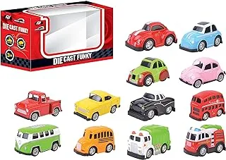 Power Joy Vroom Vroom Diecast Funky Car 4 Assorted - One Piece Sold At Random