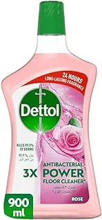 Dettol Rose Antibacterial Power Floor Cleaner 900ml