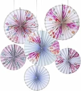 Talking Tables Truly Romantic Pinwheel Decorations 6 Pieces