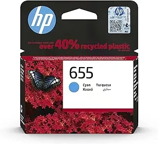 HP 655 Cyan Original Ink Cartridge