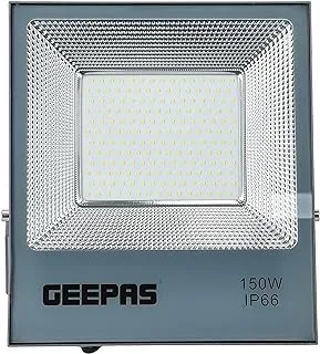 Geepas GESL55089 LED Flood Light 100W, 6500K Portable Design with Water Proof Body | 8000 Lumens & 6500K | Ideal Home, Office, Warehouse | 2 Years Warranty