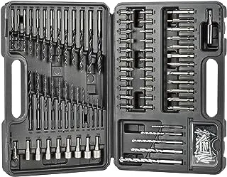 Black & Decker Screwdriver Bit Set/Drill Bit Set, 109-Piece (Bda91109)