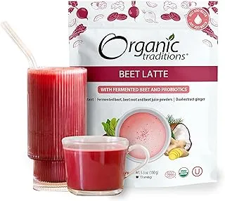 ORGANIC TRADITIONS Beet Latte W/Fermntd Beet & Probiotc, 150 gm