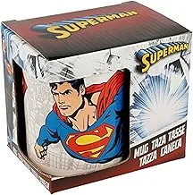 Disney Superman City Ceramic Mug, 325 Ml Capacity, Multicolour