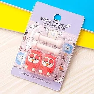 COOLBABY cute cartoon data cable cover