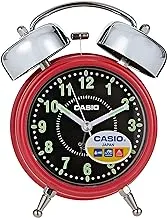 Casio Analog Table Clock, Red, TQ-362-4ADF