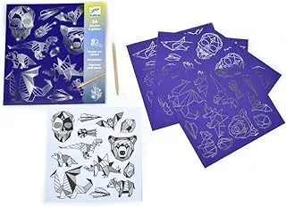 Djeco Iron Scratch Art Stickers