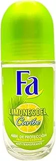 Fa Deodorant Roll On 50ml Caribbean Lemon