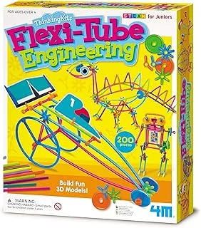 4M 404915 Thinking Kits-Flexi-Tube Engineering, Mixed Colours