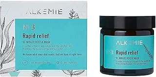 Alkemie Rapid Relief Dry Skin Restore. Itch Relief Face Moisturizer. Absorbs Oil, Cleanse & Minimize Pore .Made In Poland, 60 ml