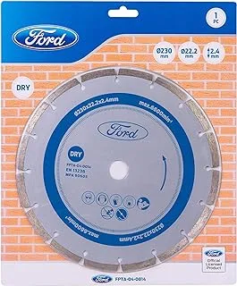 Ford Tools Diamond Disc - Dry Cutting, 230Mm X 2.4Mm, Fpta-04-0014