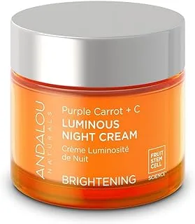 Andalou Naturals Purple Carrot+C Luminous Night Cream, 50 ml