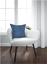 Home Town Smoking Poly Fill Blue Cushion With Filler,45X45cm