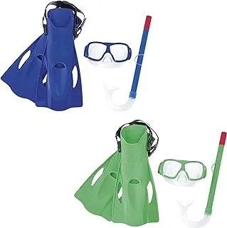 Bestway Hydro-Pro Freestyle Adult Snorkel and Fins Set