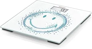 Soehnle Smiley Island Life Electronic Bathroom Scale - White With Smiley Decor