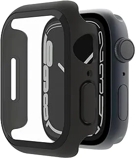 Belkin Screenforce Apple Watch 40Mm, 41Mm Series 8, 7, Se, 6, 5, 4 Bumper Case With Built-In Tempered Glass Screen Protector, Scratch Resistant And Easy Installation - Black