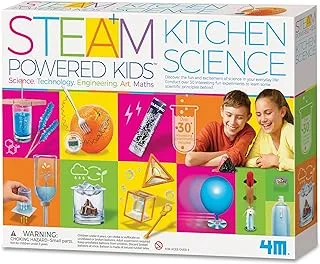 4M Steam Powered Kids Kitchen Science Kit, Mixed Colours