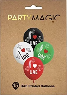 Party Magic UAE Balloons 15Pcs/Pk