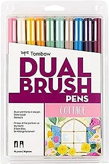 Tombow ABT DUAL BRSH SET 10/COTTAGE