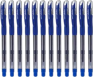 Mitsubishi Uni-ball Lakubo SG100/10 B Ballpoint pens 1.0 mm-Blue-Pack of 12