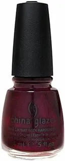 China Glaze Nail Lacquer With Hardeners - 14 ML, X Ncc - Red