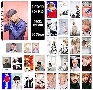 COOLBABY 30Pcs Kpop BTS Suga Map of The Soul Persona Lomo Photo Cards Collective Postcard Set