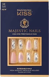 Kiss Magestic Nails In A Crown Kma02C